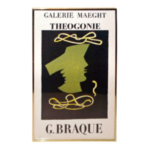 Vintage Gallery Maeght Exhibition Poster "Theoganie"