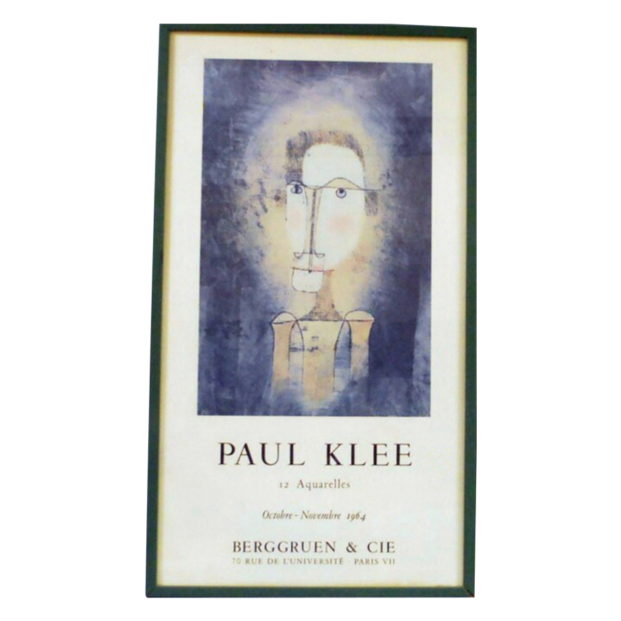 Exhibition poster for the works of Paul Klee