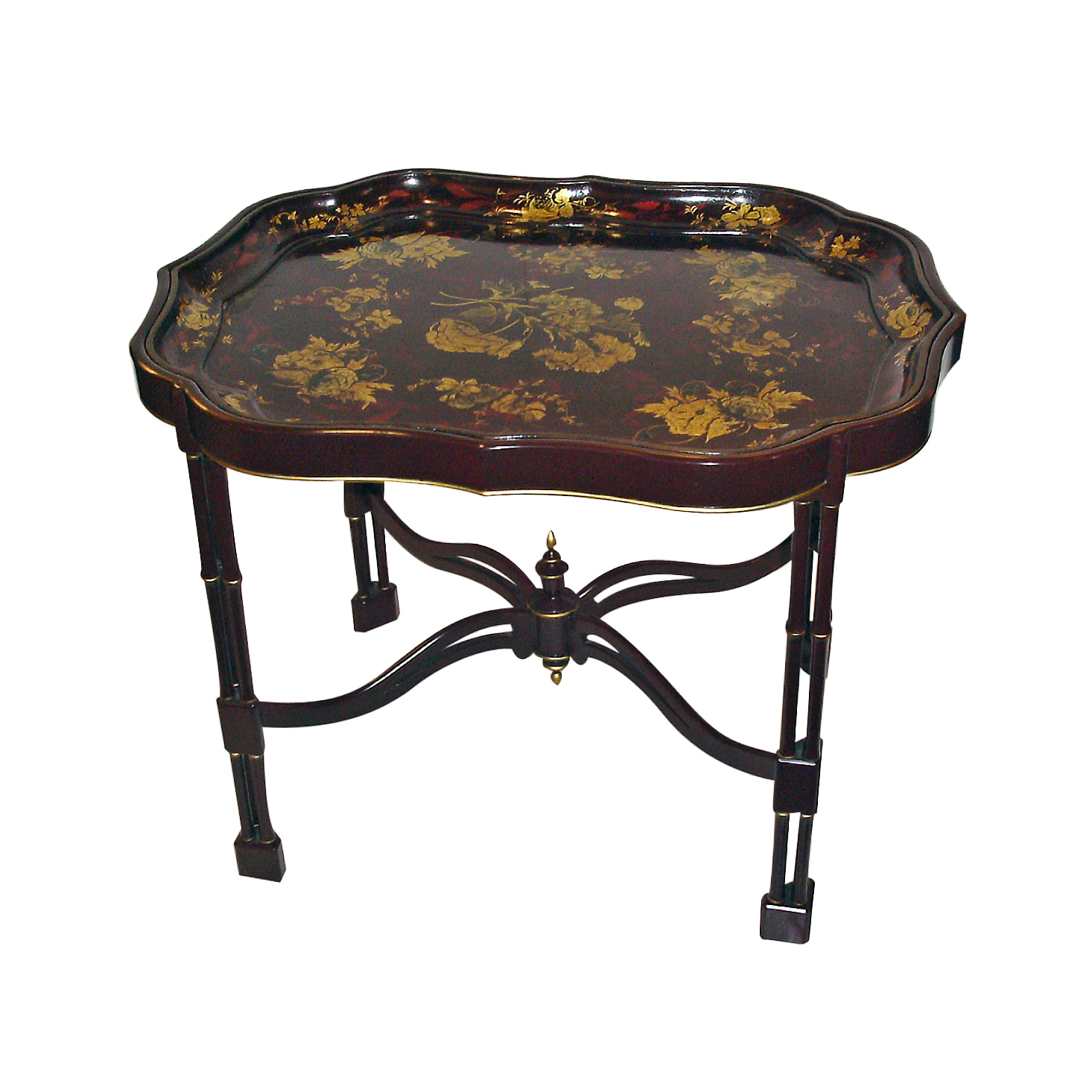 Lacquered Tray Stand