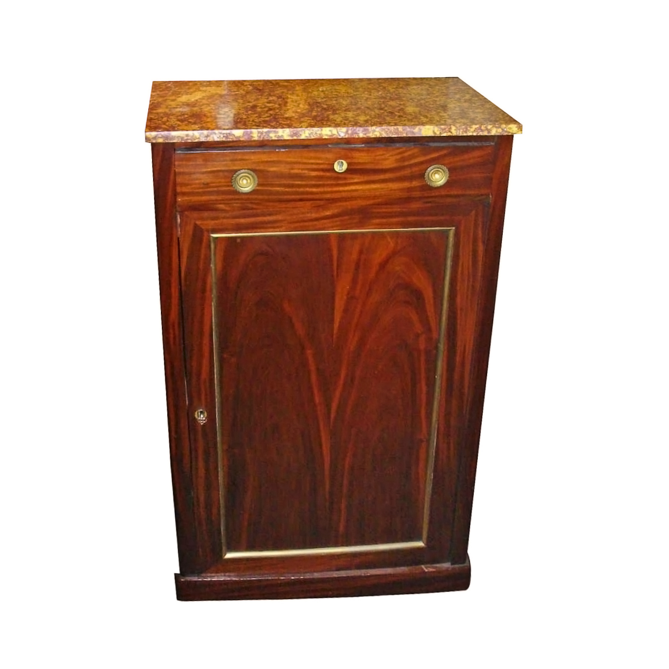 Continental Marble Top Cabinet