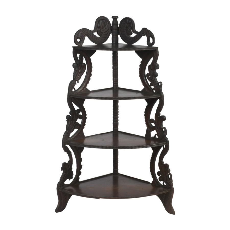 Indian Colonial Etagere